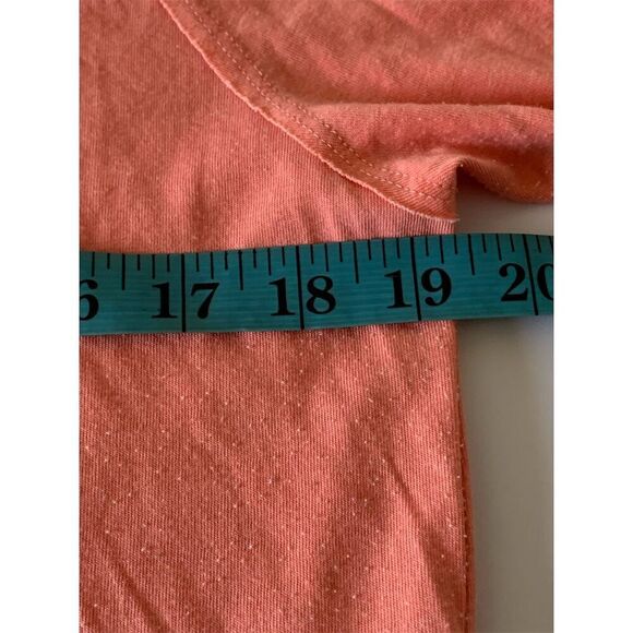 Calvin‎ Klein Women's 3/4 Sleeve Coral Blouse Size XL Casual Spring - Picture 7 of 12